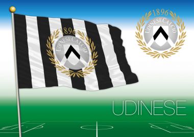 Udinese Fc bayrak ve logosu, İtalya