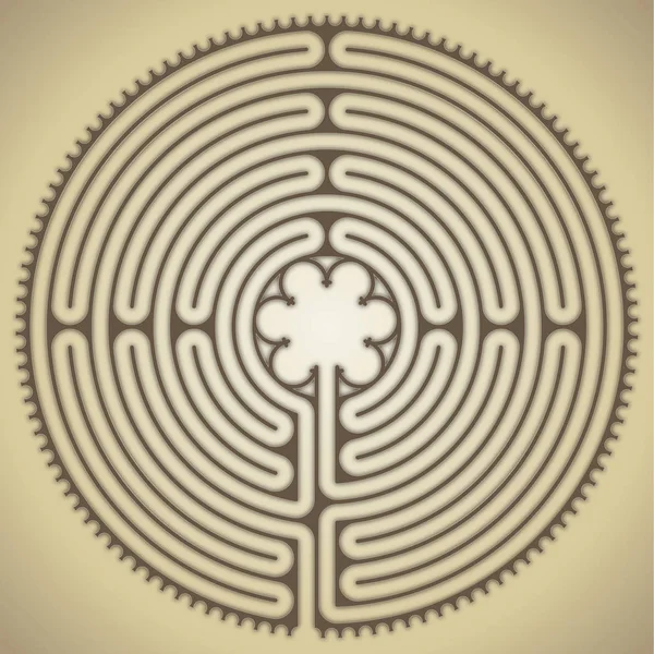 Labirent katedralin Chartres, Fransa