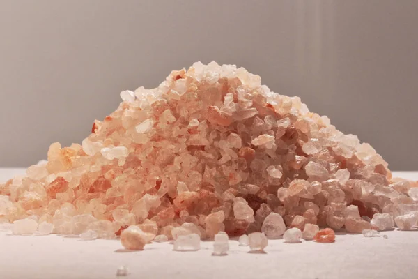 Himalayan pink salt, kitchen ingredient and holistic element