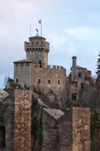 San Marino Republic Cesta Tower Monument City — Stock Photo, Image