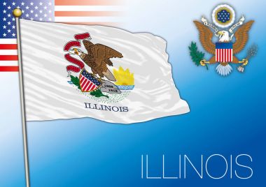 Illinois federal devlet bayrağı, Amerika Birleşik Devletleri