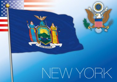 New York federal devlet bayrağı, Amerika Birleşik Devletleri