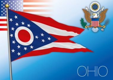 Ohio federal devlet bayrağı, Amerika Birleşik Devletleri