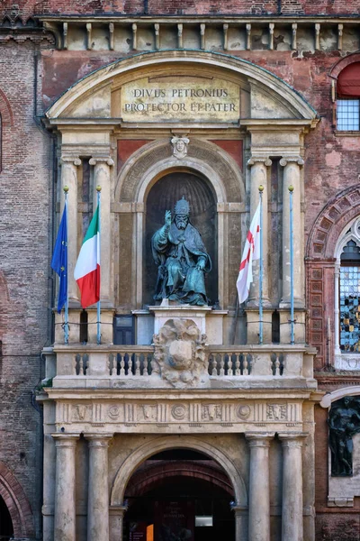 Bologna Italy December 2019 Touristic City Landscape Gregorius Xiii Monument — Stock Photo, Image