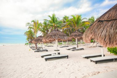 Beyaz Beach plaj şezlong