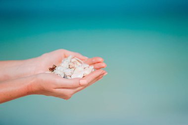 Taş elleriyle yapılan kalp sembolü