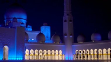 Şeyh zayed camii Abu dhabi 'de, uae