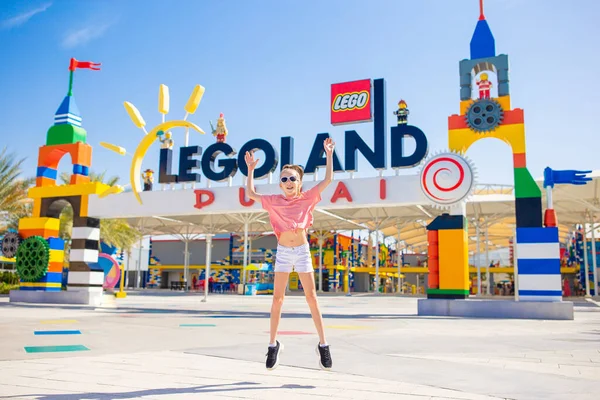 Dubai Legoland at Dubai Parks and Resorts,Dubai, United Arab Emirates — Stock Photo, Image