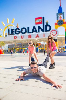 Dubai Legoland 'deki Dubai Park ve Resorts, Dubai, Birleşik Arap Emirlikleri