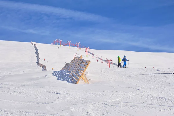 Sinaia Rumänien Dezember 2019 Skifahrer Valea Dorului Cota 2000 Sinaia — Stockfoto