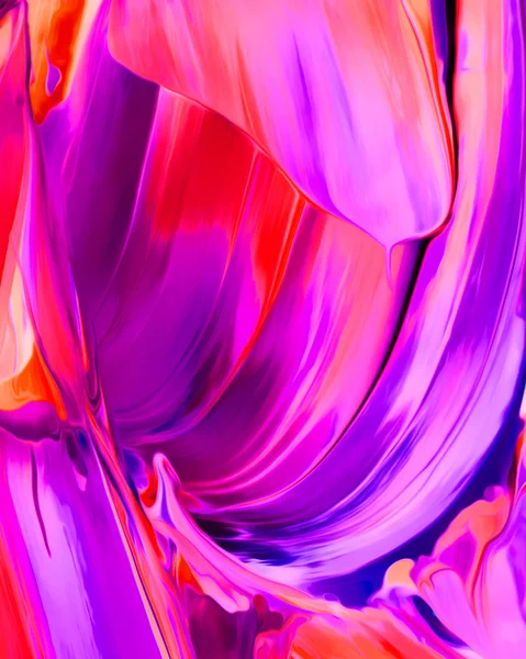 Background design of painted acrylic oil paint fluid liquid color Violet with creativity and Modern artwork