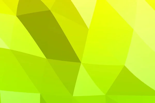 green and yellow modern geometrical abstract background in Origami style with gradient