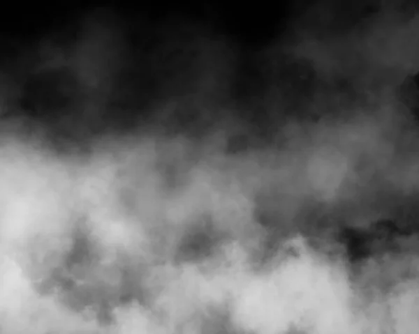 white and gray fog and smoke and mist effect on black background and Isolated white fog on the black background