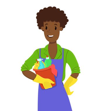 Beyaz arka planda izole edilmiş bir adam. Vektör grafikleri.