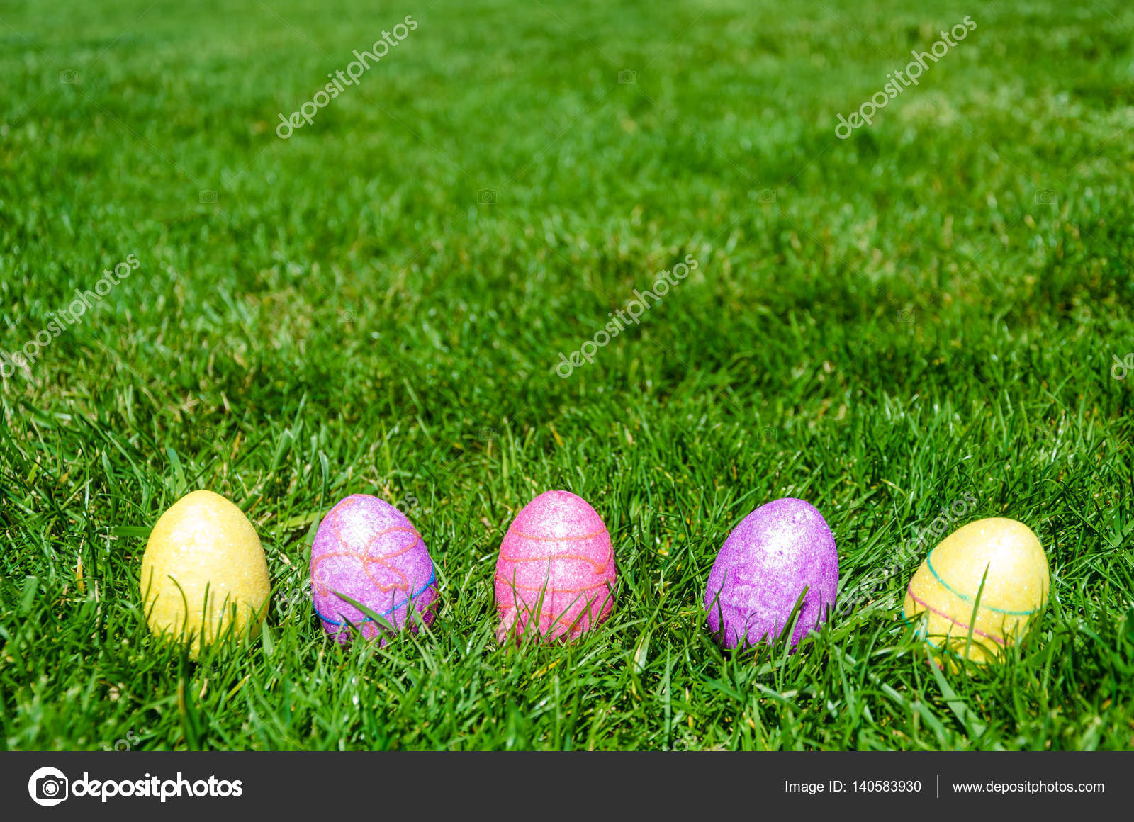 Easter Grass Texture Background