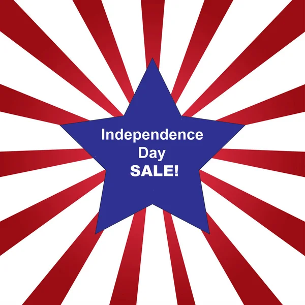 Dzień Niepodległości sprzedaż tło — Zdjęcie stockowe