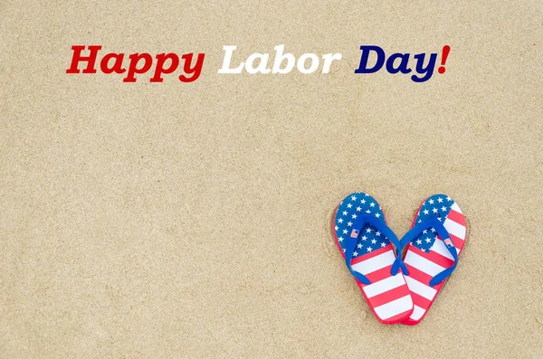 İşçi Bayramı arka plan sahilde