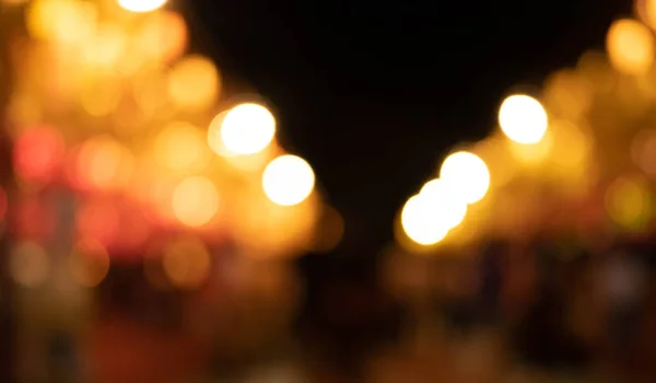 Abstrakcyjny bokeh tło światła z Thai lanna latarnia na ni — Zdjęcie stockowe