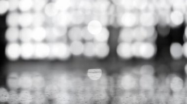 Gece Tayland lanna fenerinden gelen ışığın soyut arkaplanı. Yi Peng Festivali 'nde kutlama kavramları.