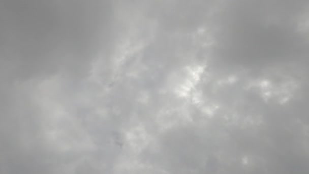 Las Nubes Negras Forman Por Encima Del Cielo Antes Exceder — Vídeo de stock