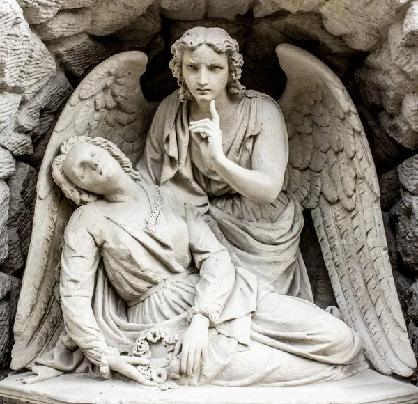 Образ Ангела Смерти Тишина Спокойствие — стоковое фото
