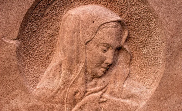 Sad Face Virgin Mary — Stock Photo, Image