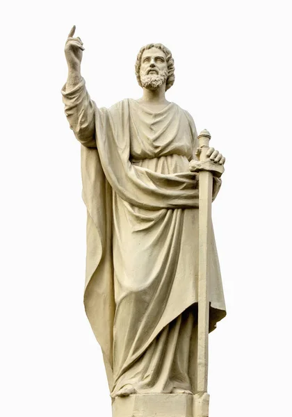 Apostle Paul Sword His Hands — Stock Photo, Image