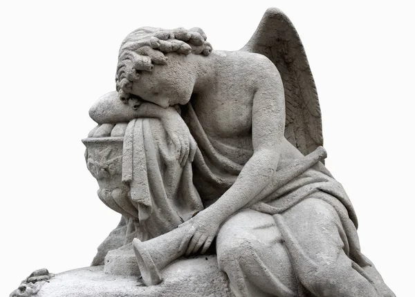 Samotny Ranny Anioł Śmierć Wojna — Zdjęcie stockowe