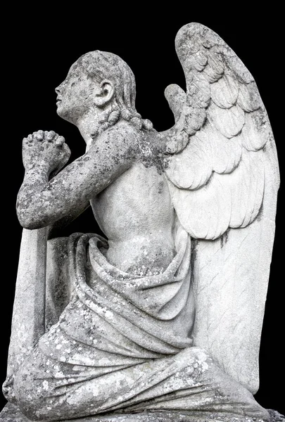 守護天使 人間の罪への悲しみ — ストック写真