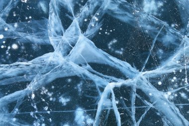 Sibirya, Rusya, Sibirya, Baykal Gölü, Baykal Gölü, Kırık Buz Kırığı