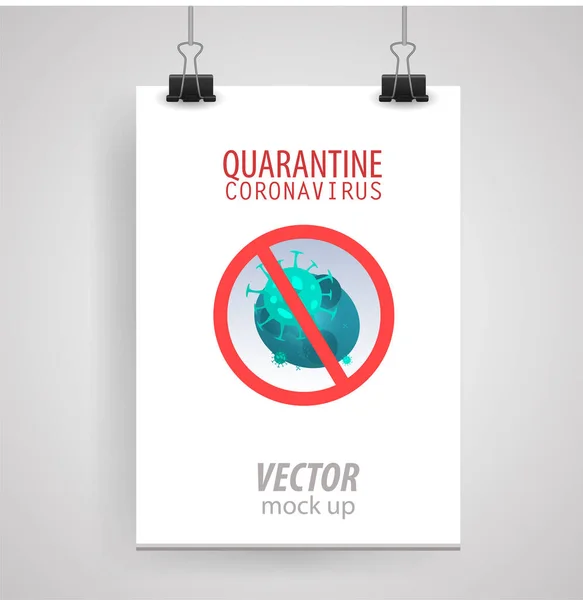 Illustrations concept coronavirus COVID-19. Vector illustration. Royalty Free Stock Vectors