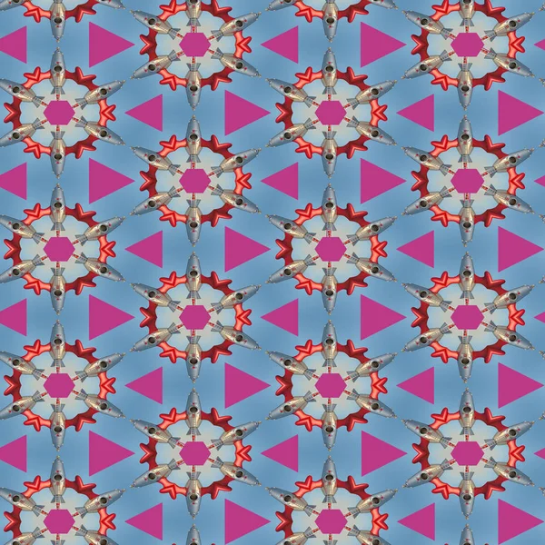 Seamless repeating Fractal pattern - Computer Graphic Illustration