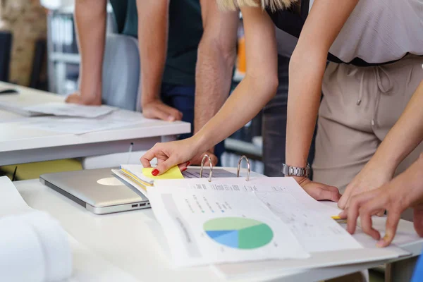 Team of young co-workers — Stock Photo, Image