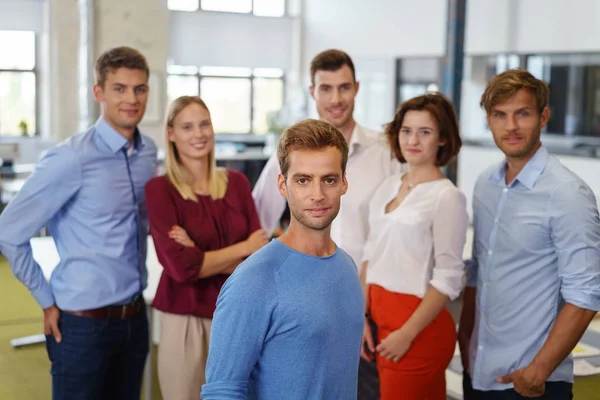 Team of young co-workers — Stock Photo, Image