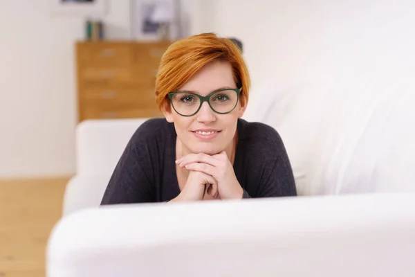 Thoughtful young woman — Stock Photo, Image