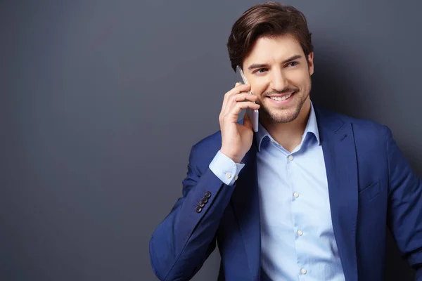 Handsome young businessman — Stock Photo, Image