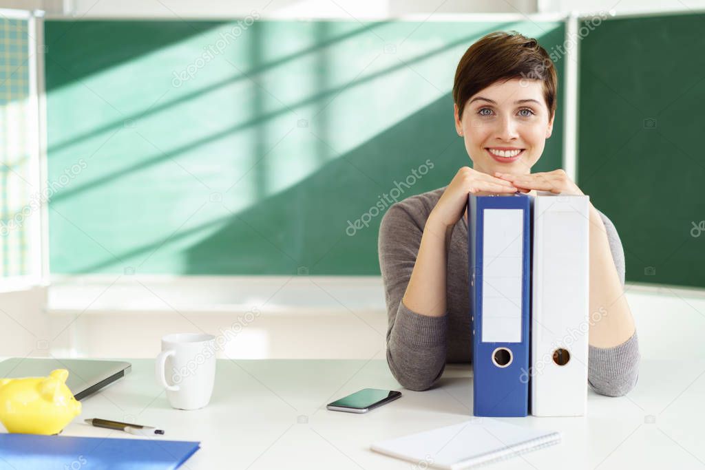 Lehrerin Miniarsch Fetter Doppelter