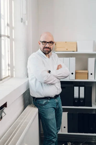 Portrait of a middle-aged man — Stock Photo, Image