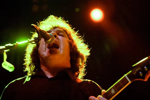 Gary Moore in concert 2009, Madrid Stockafbeelding