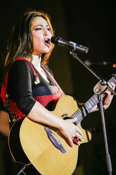Esmeralda Grao in concert, Madrid 2009