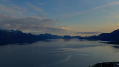 Seward, Alaska 'dan güzel manzaralar 