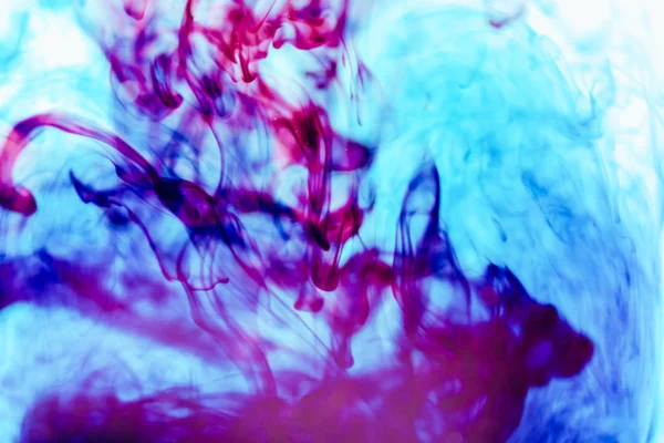 Purple ink in water, artistic shot, abstract background — Stock Photo, Image