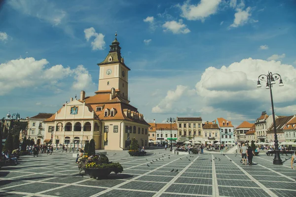 Miasta Braszów, Rumunia Transylwania — Zdjęcie stockowe