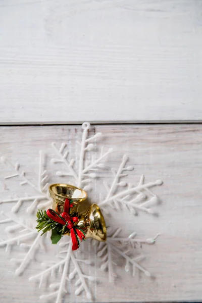 Christmas concept with winter decorations — Stock Photo, Image