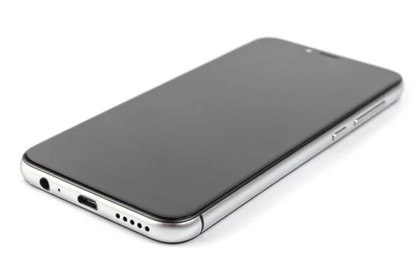 beyaz arka planda akıllı telefon. Izole