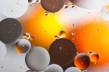 soyut irili ufaklı renkli daireler ve kabarcıklar. arka plan