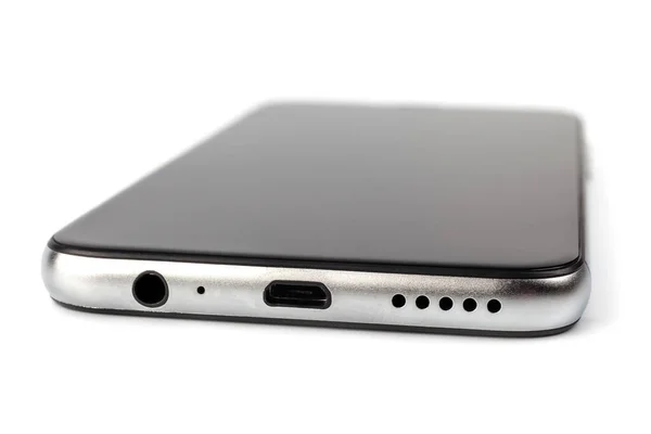 beyaz arka planda akıllı telefon. Izole