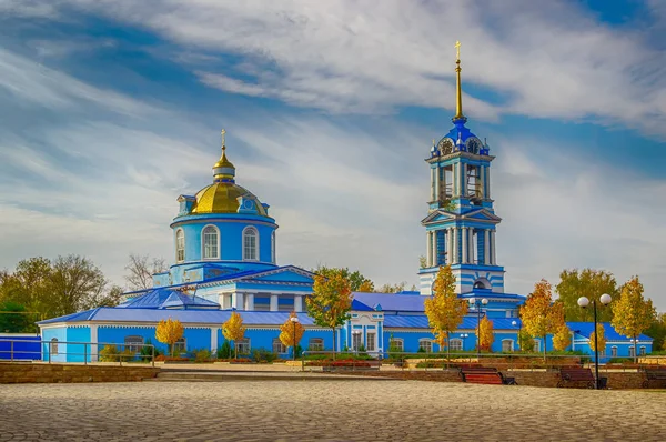 Cathedral  Dormition Zadonsk Lipetsk oblast Russia — Stock Photo, Image