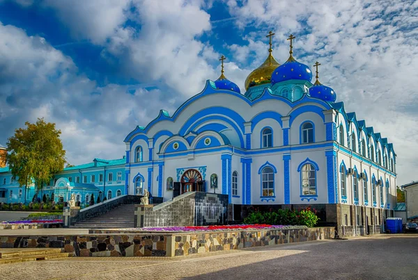 Zadonsk muži Narození Panny Marie klášter Lipecká oblast Rusko — Stock fotografie