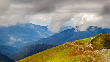 Gül tepe ski resort Kafkas sayısı Dağları Krasnaya Polyana 